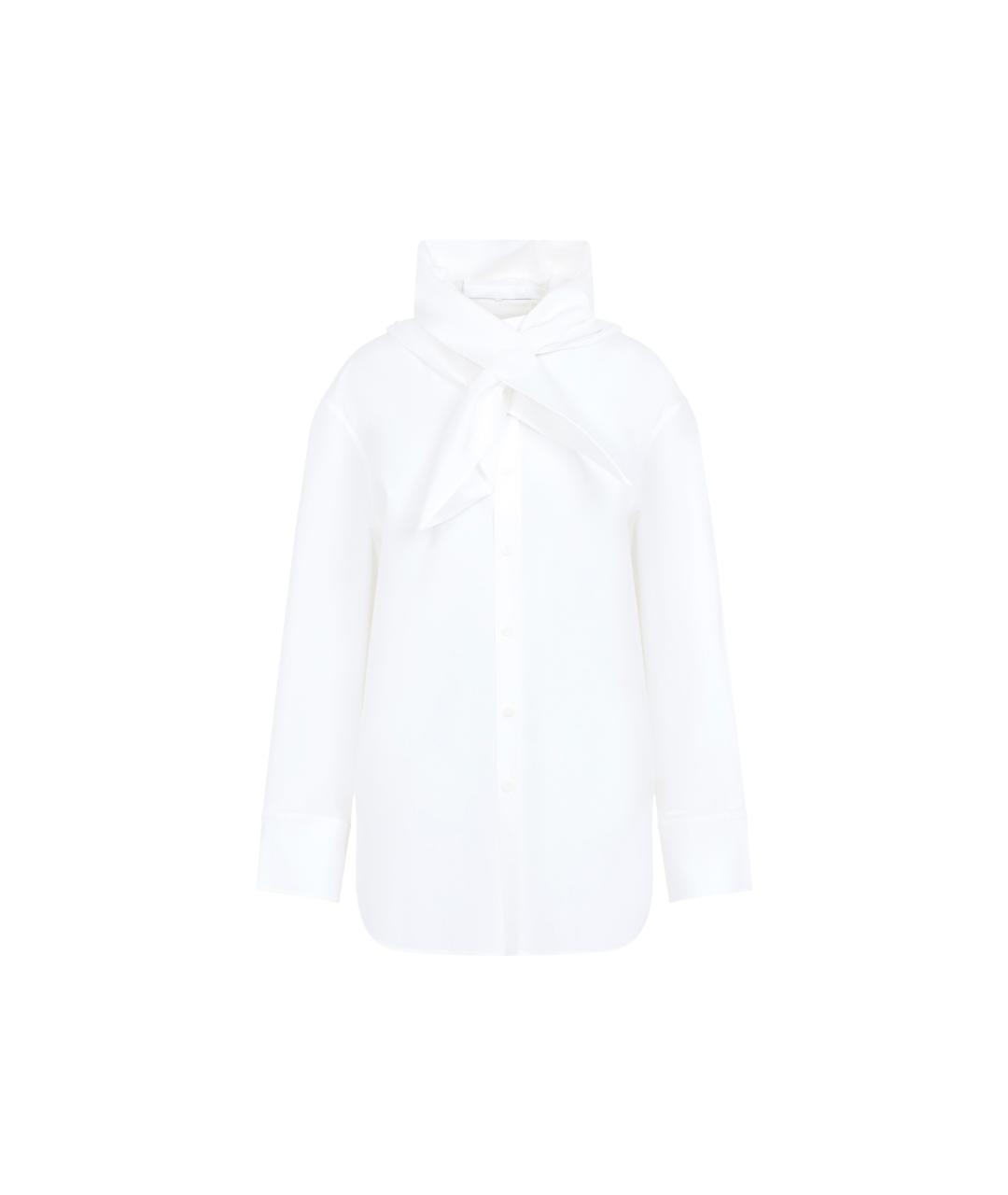 Carven Белая хлопковая рубашка, фото 4