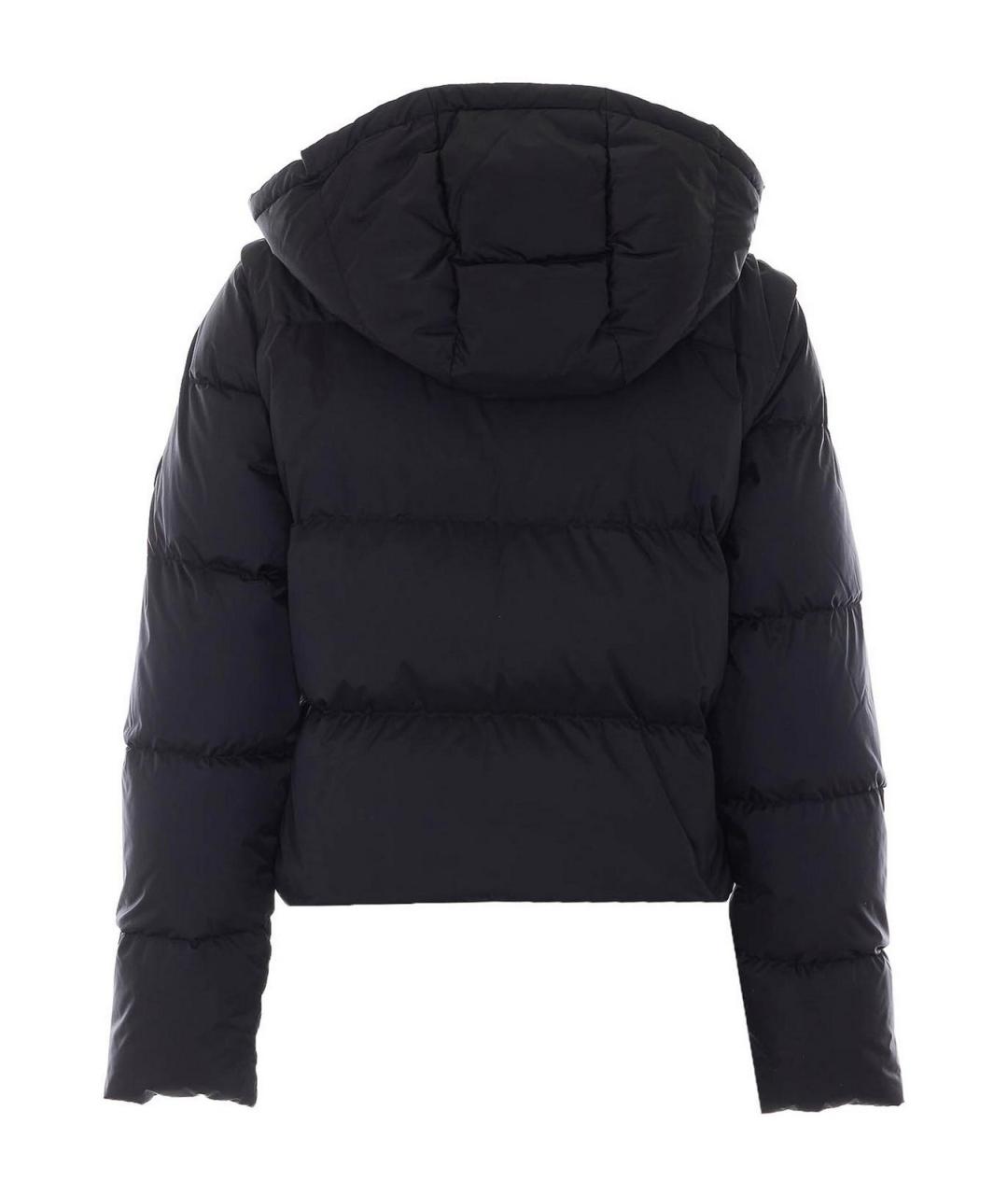BURBERRY Черный пуховик, фото 2
