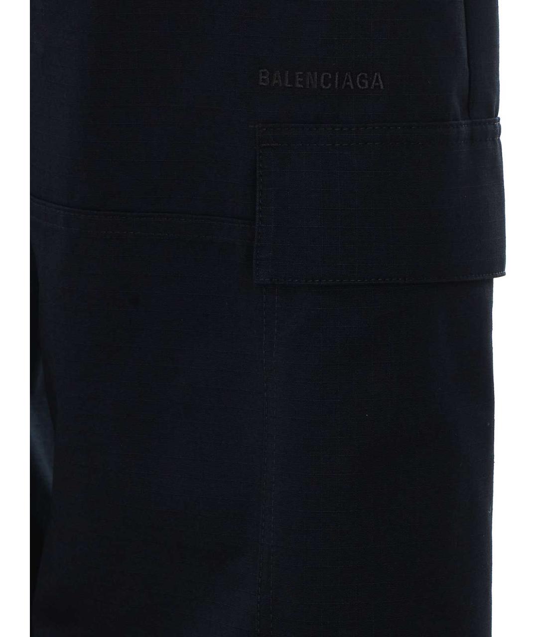 BALENCIAGA Хлопковые повседневные брюки, фото 3