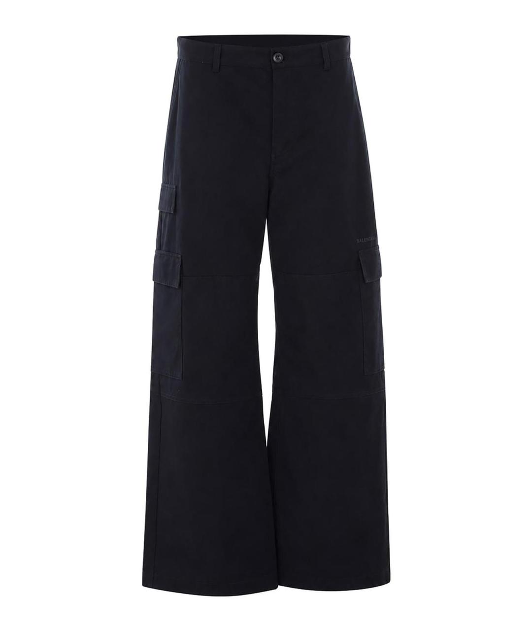 BALENCIAGA Хлопковые повседневные брюки, фото 1