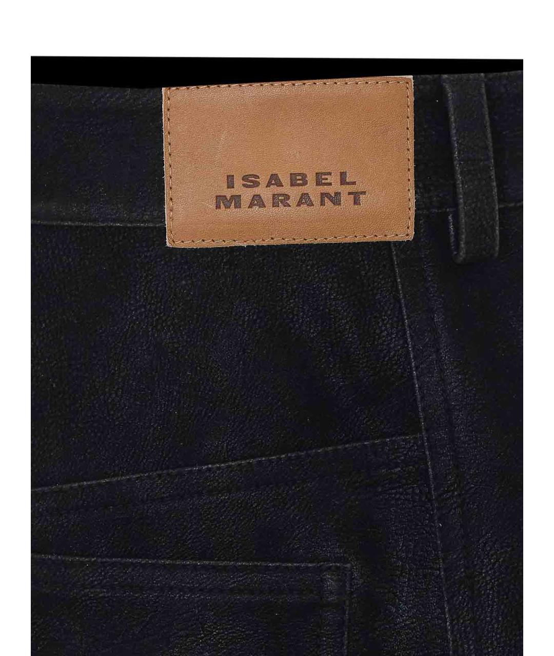 ISABEL MARANT ETOILE Черные брюки широкие, фото 3