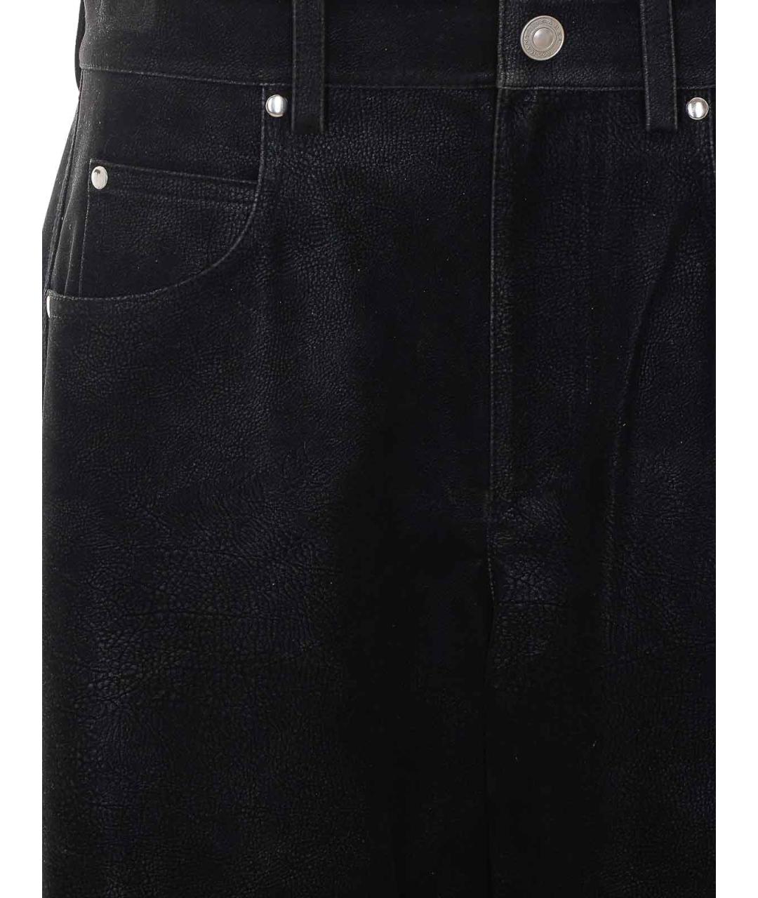 ISABEL MARANT ETOILE Черные брюки широкие, фото 4