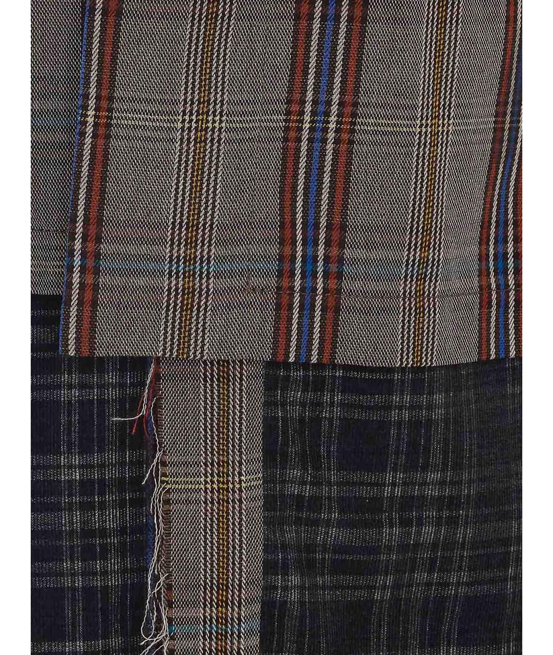 VIVIENNE WESTWOOD Мульти шерстяная юбка миди, фото 3