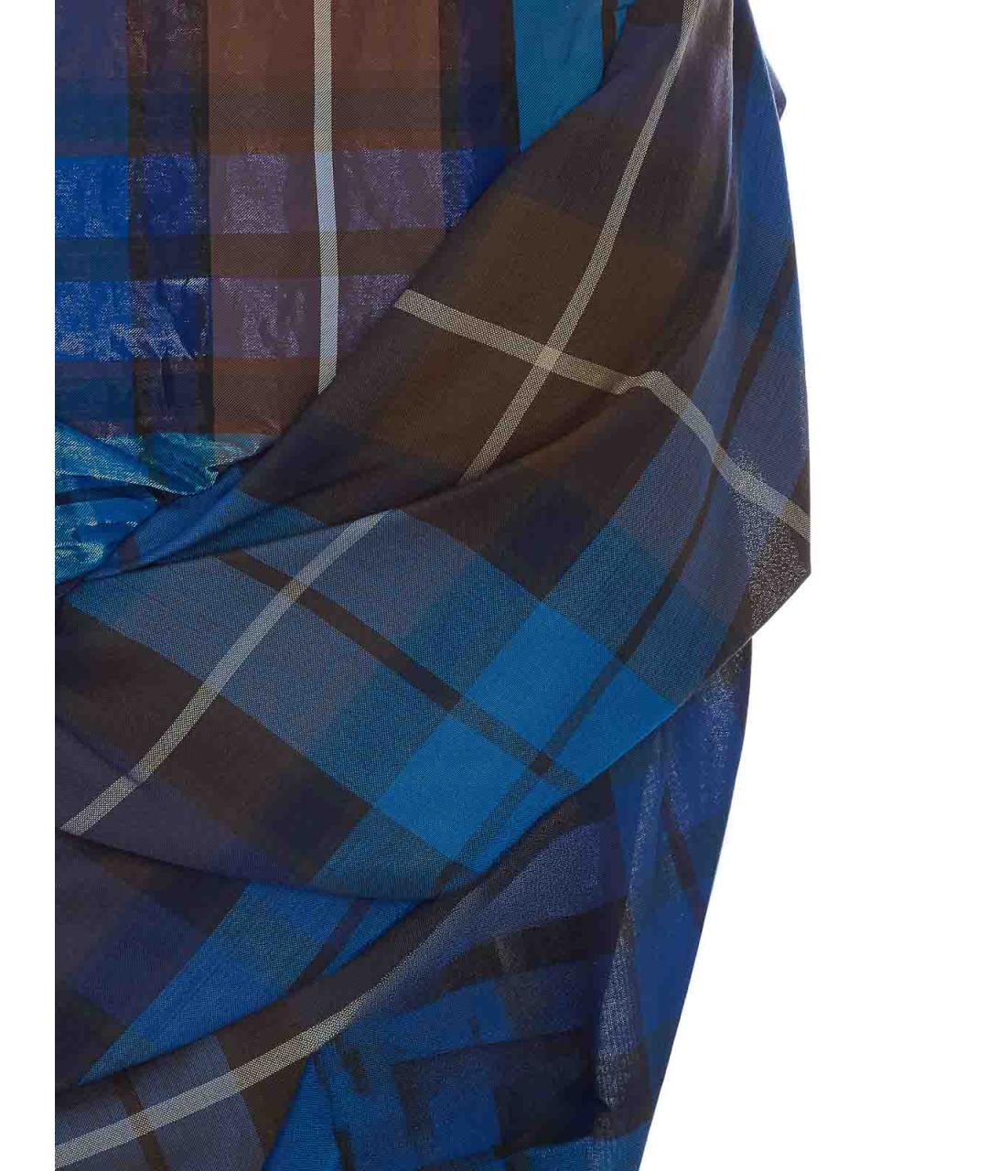 VIVIENNE WESTWOOD Мульти полиэстеровая юбка миди, фото 4