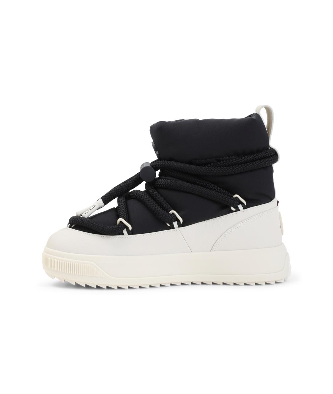 MONCLER Черные ботинки, фото 2