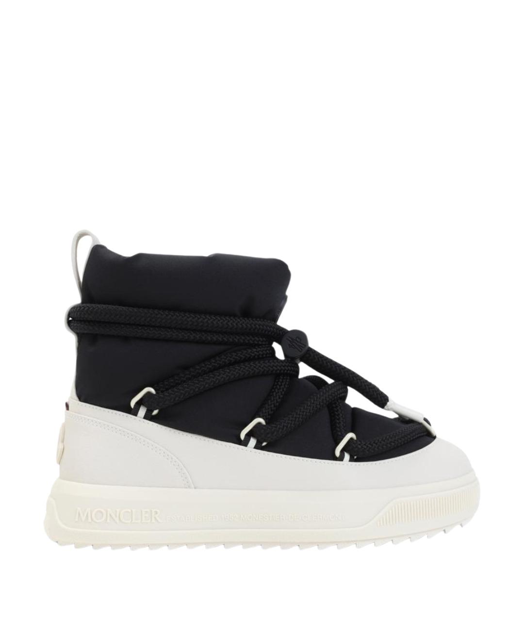 MONCLER Черные ботинки, фото 1