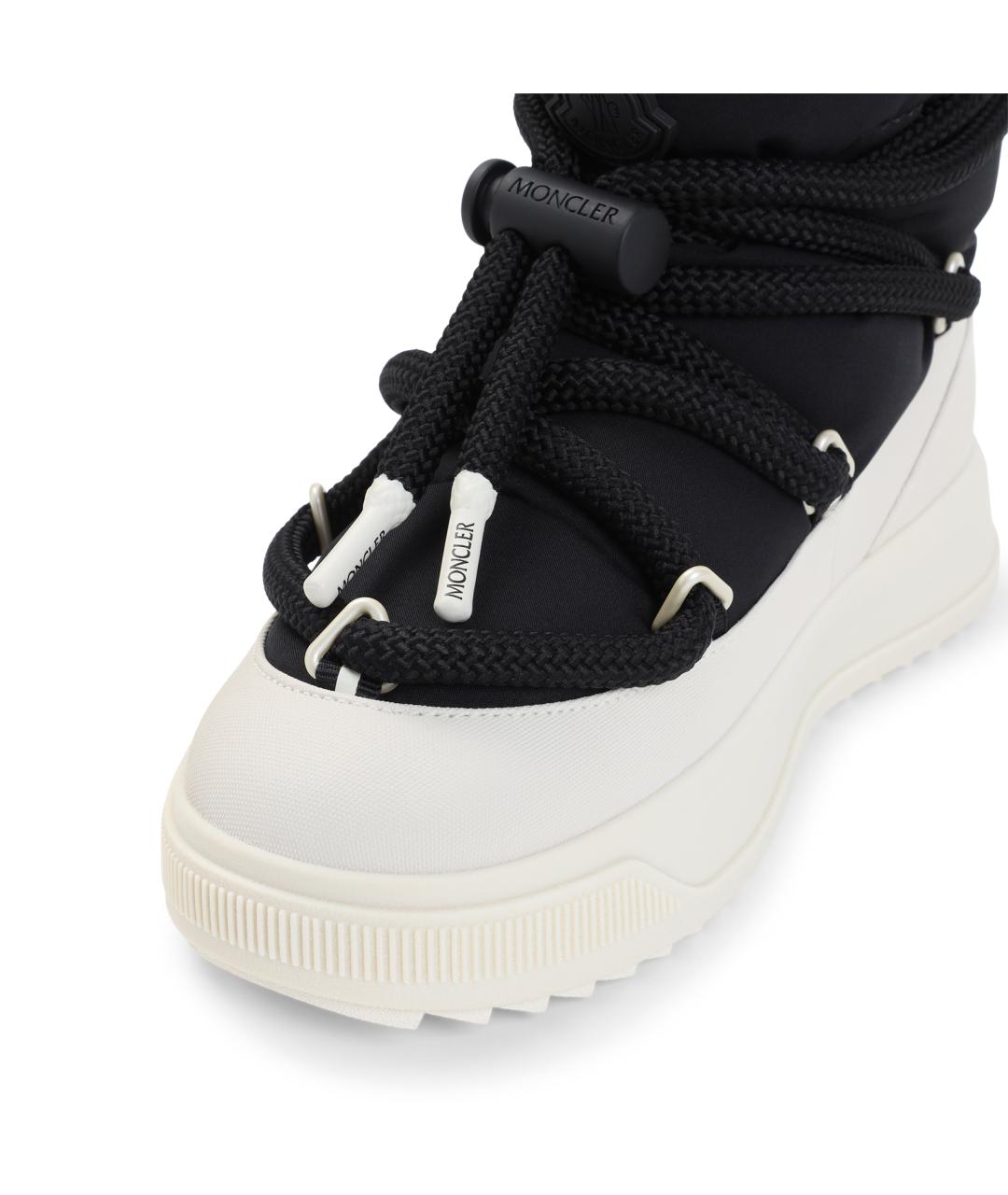 MONCLER Черные ботинки, фото 3