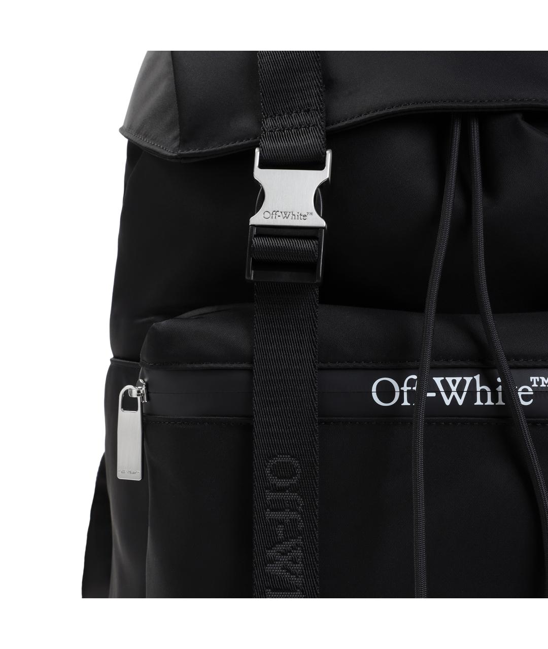 OFF-WHITE Черный рюкзак, фото 3