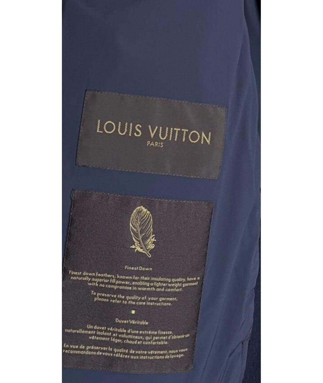LOUIS VUITTON Темно-синяя куртка, фото 4