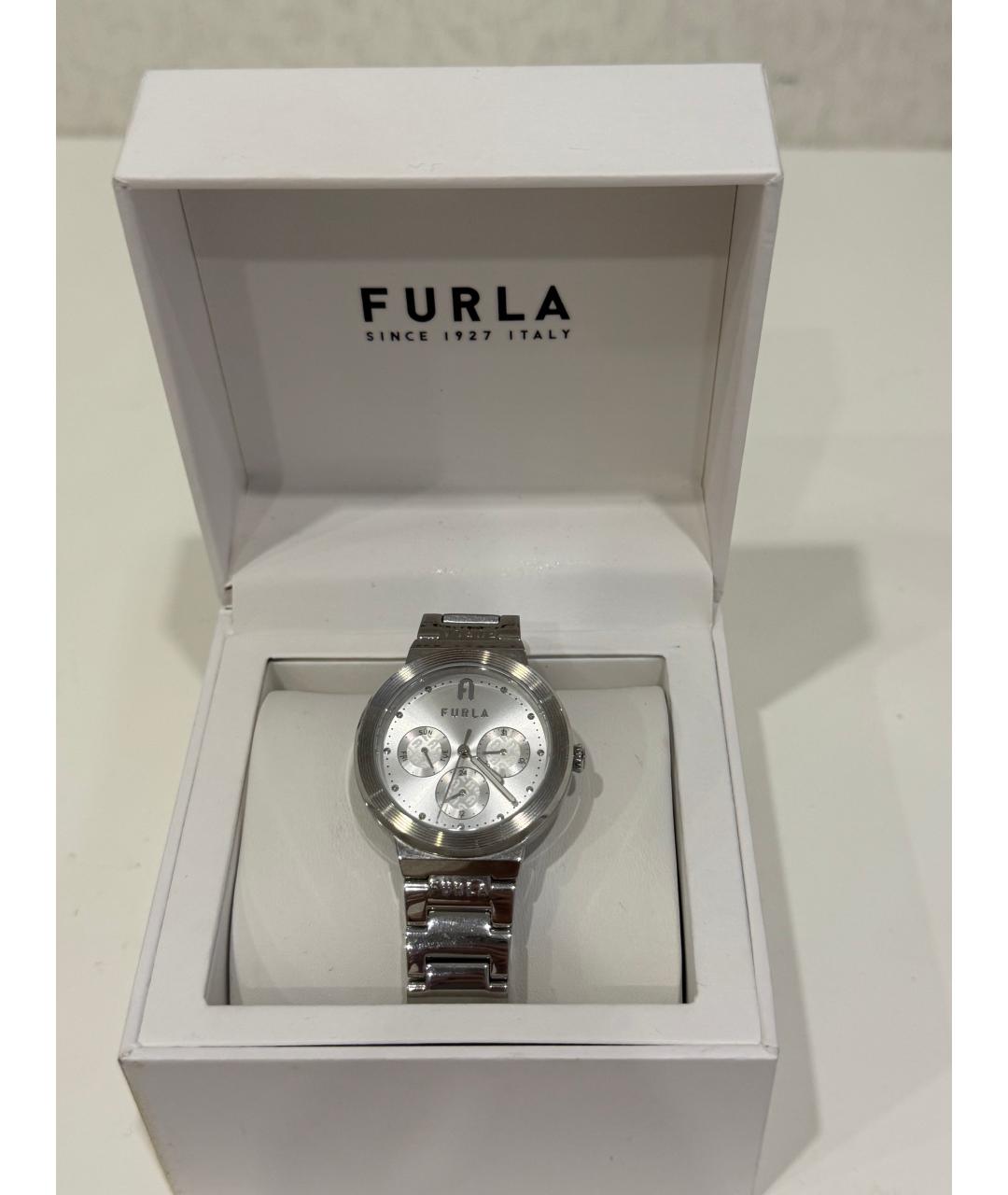 FURLA Серебряные серебряные часы, фото 2