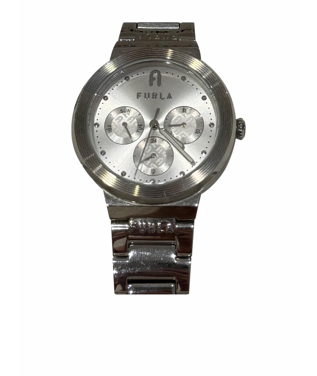 FURLA Серебряные серебряные часы, фото 1