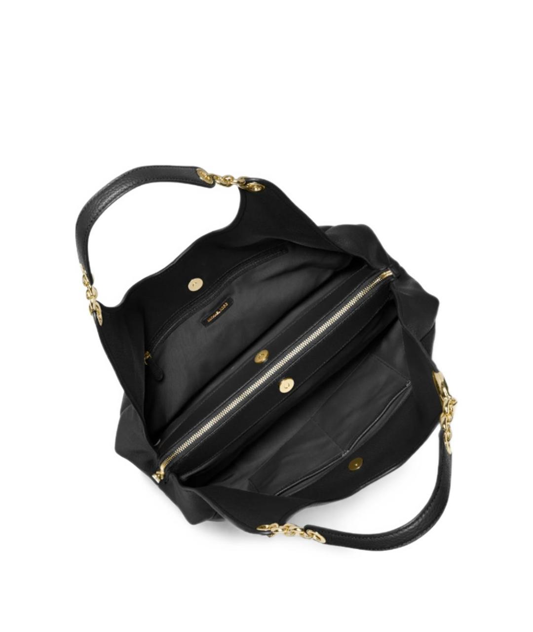 MICHAEL KORS Черная сумка тоут, фото 3