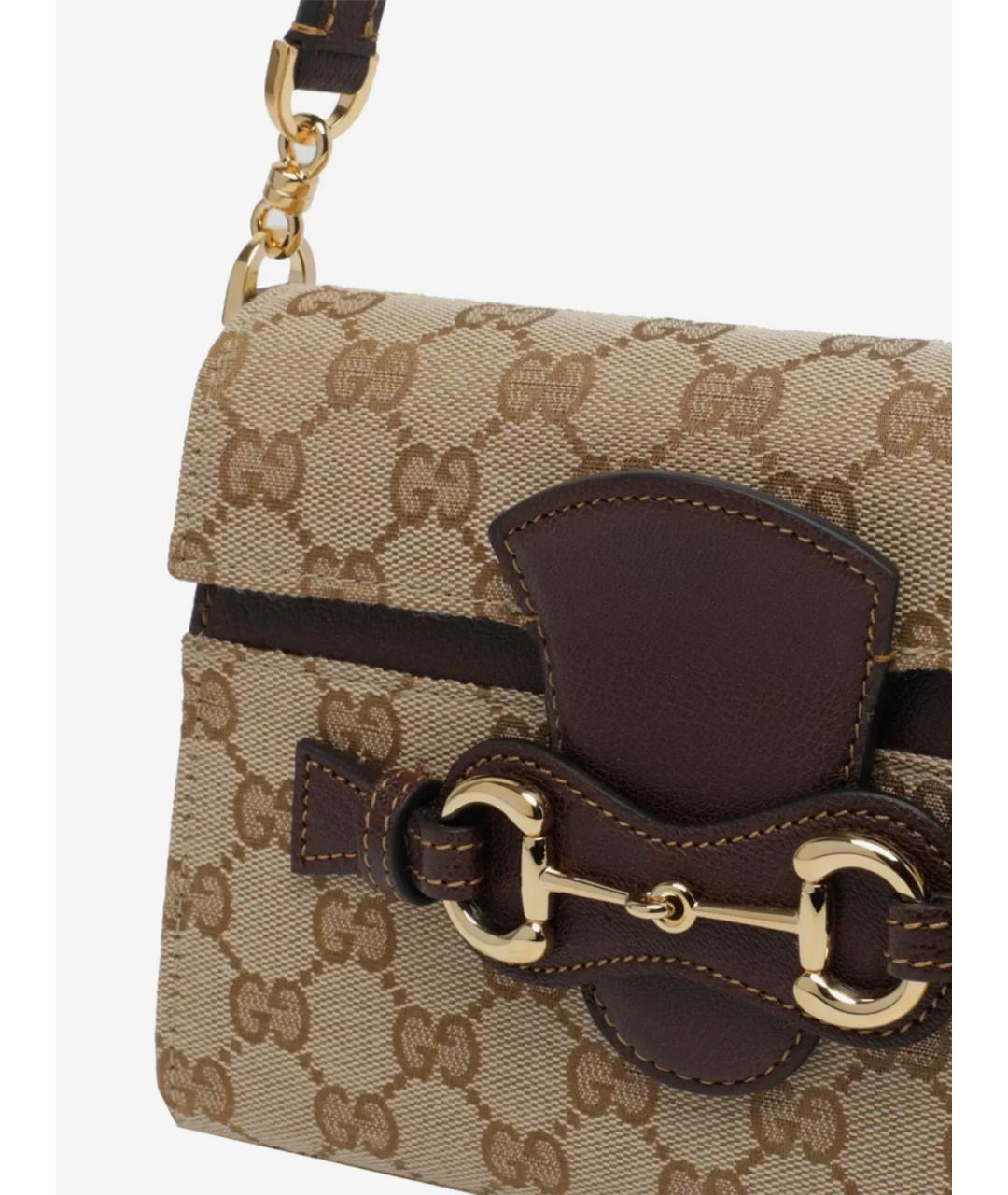 GUCCI Бежевая сумка через плечо, фото 4