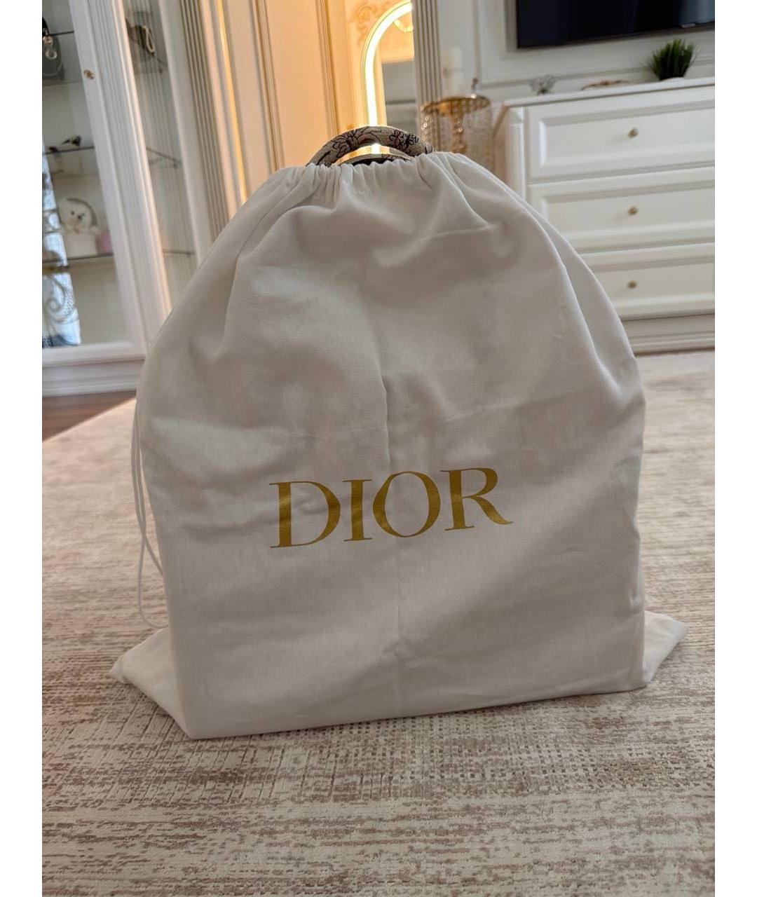 CHRISTIAN DIOR Мульти тканевая сумка тоут, фото 4