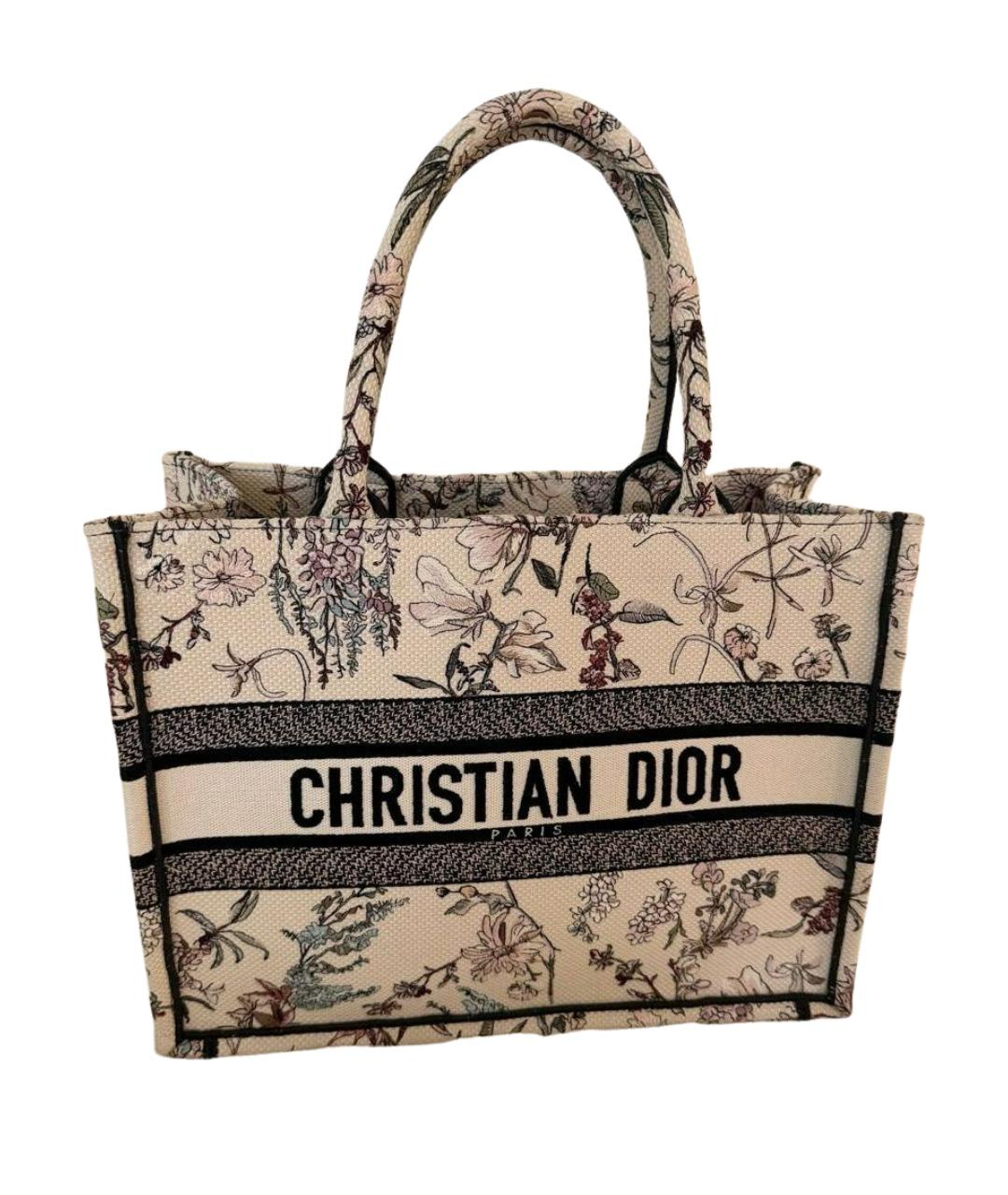 CHRISTIAN DIOR Мульти тканевая сумка тоут, фото 1