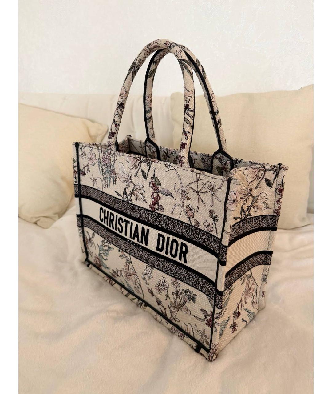CHRISTIAN DIOR Мульти тканевая сумка тоут, фото 2