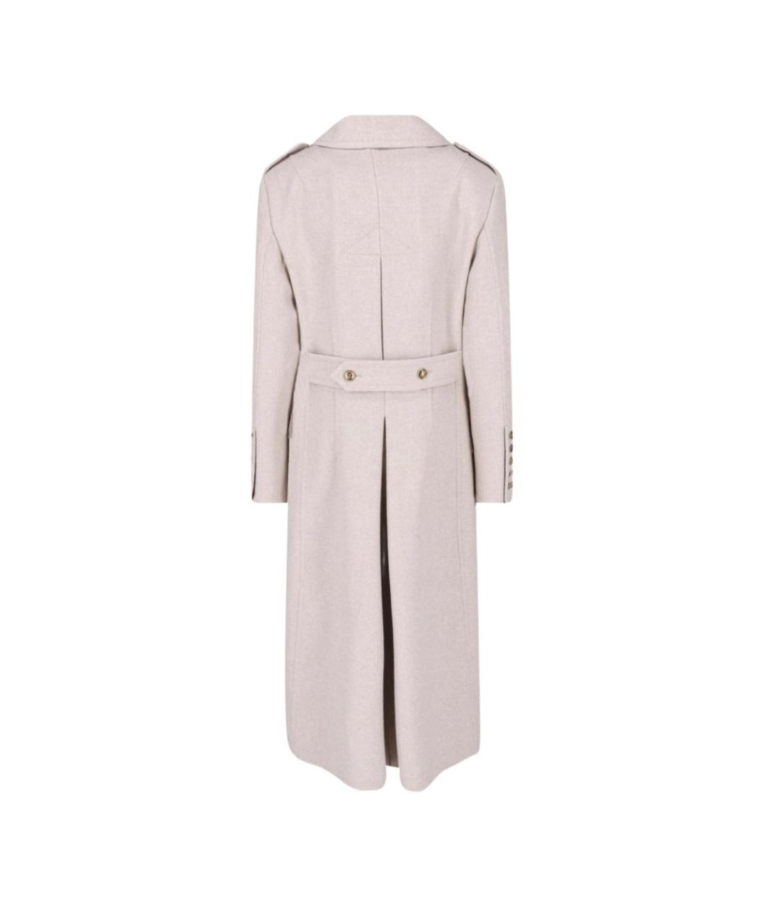ERMANNO SCERVINO Бежевое пальто, фото 4