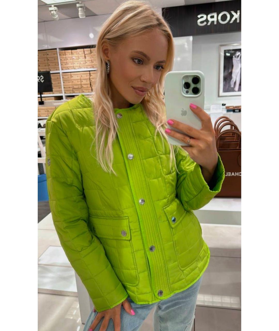 MICHAEL KORS Салатовая куртка, фото 5