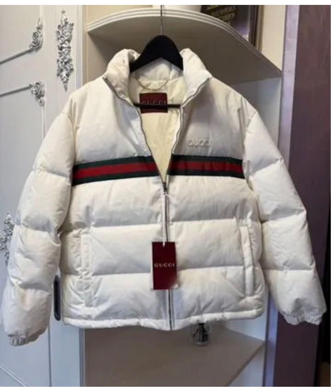 GUCCI Белый пуховик, фото 2
