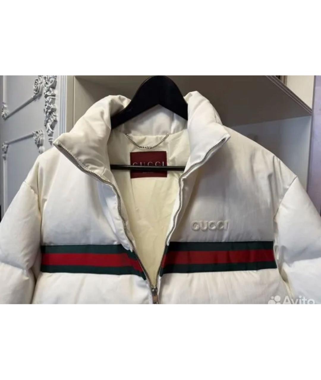 GUCCI Белый пуховик, фото 4