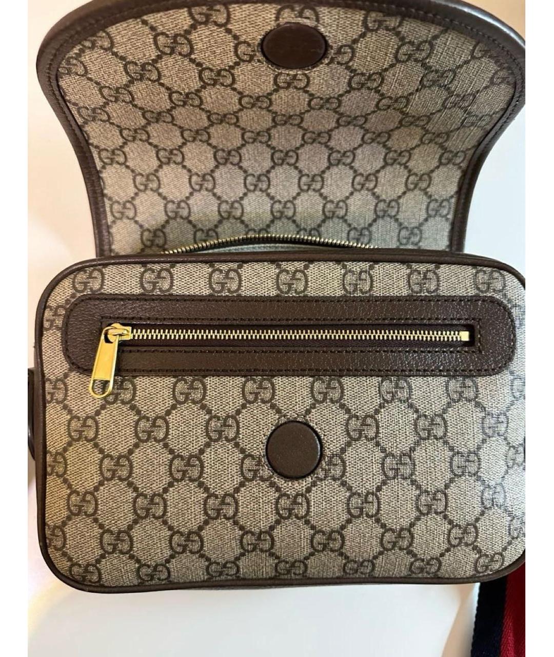 GUCCI Хаки сумка через плечо, фото 5