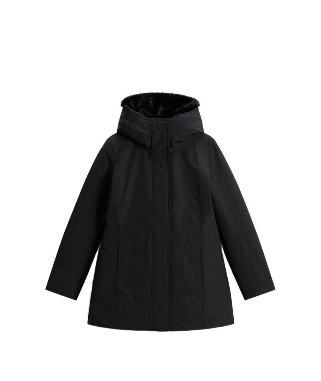 WOOLRICH Черная хлопковая куртка, фото 6