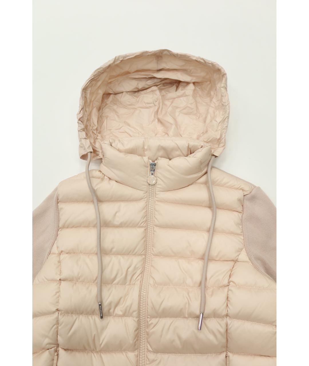 MONCLER Розовая шерстяная куртка, фото 5