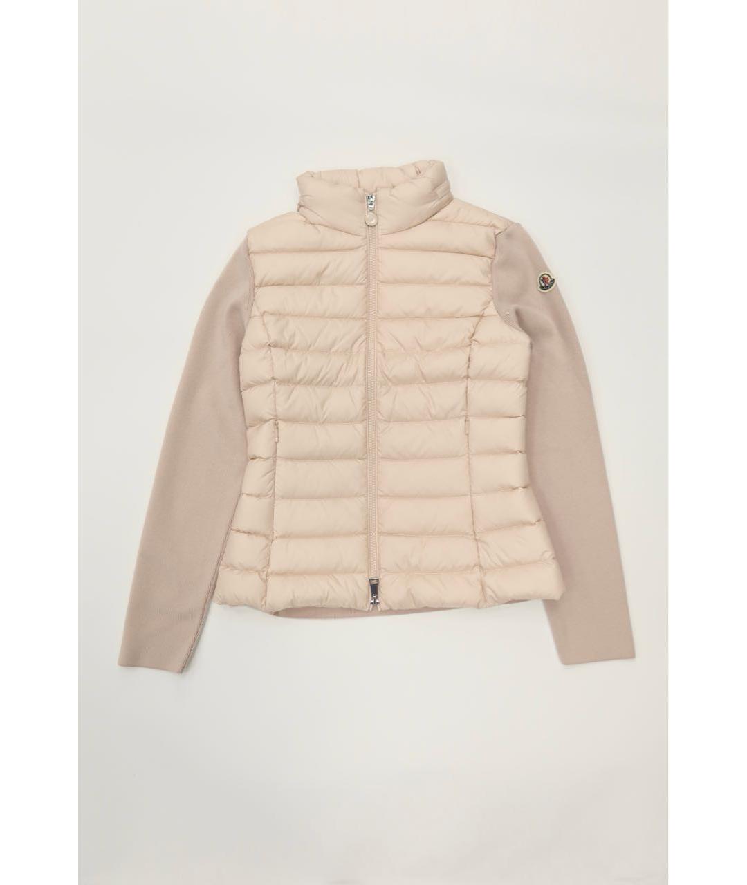 MONCLER Розовая шерстяная куртка, фото 6