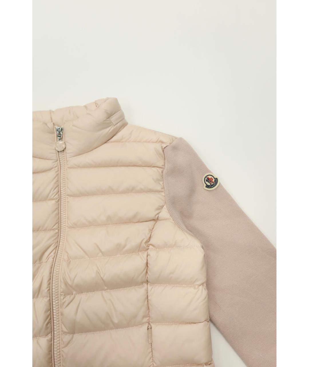 MONCLER Розовая шерстяная куртка, фото 3