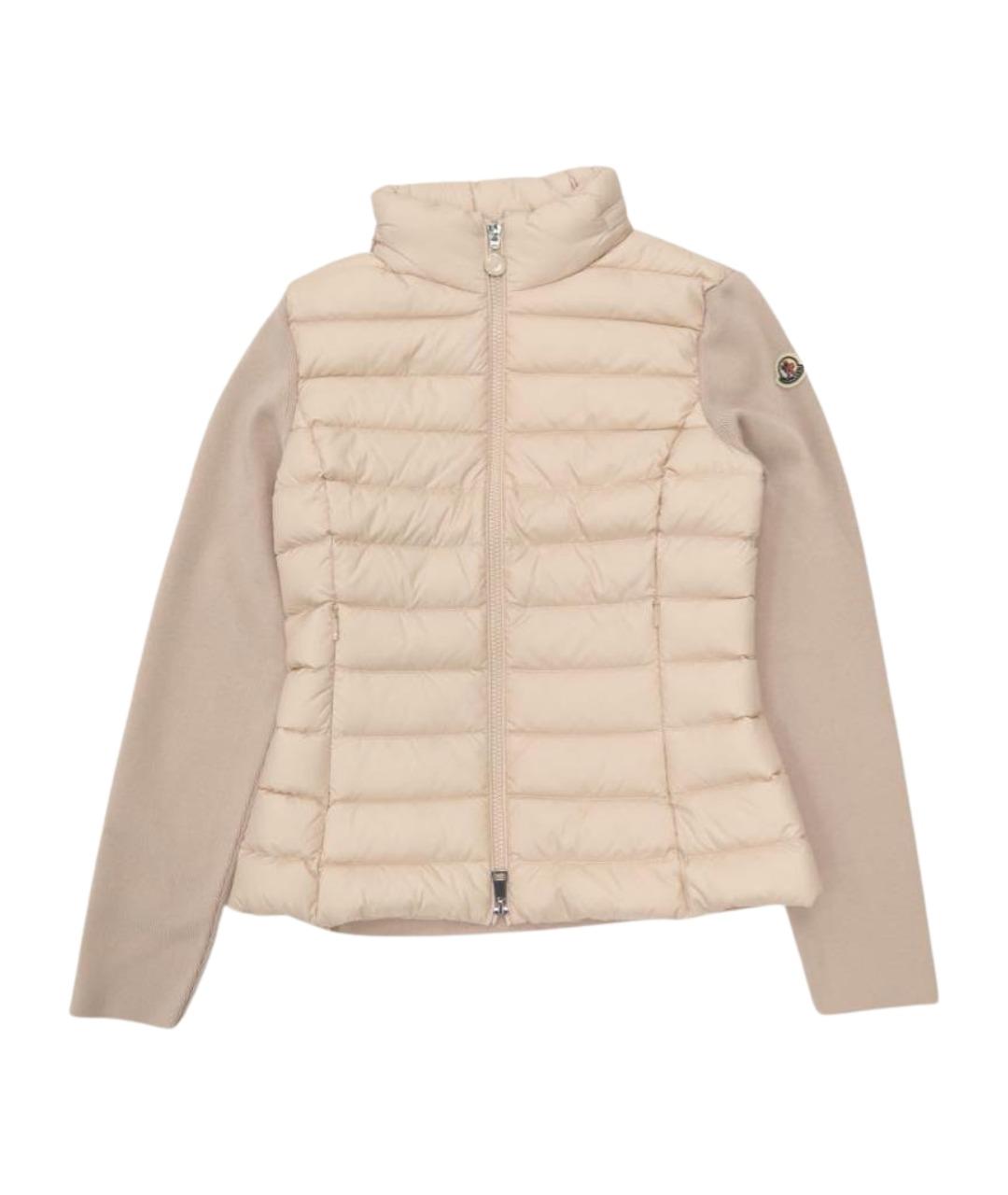 MONCLER Розовая шерстяная куртка, фото 1