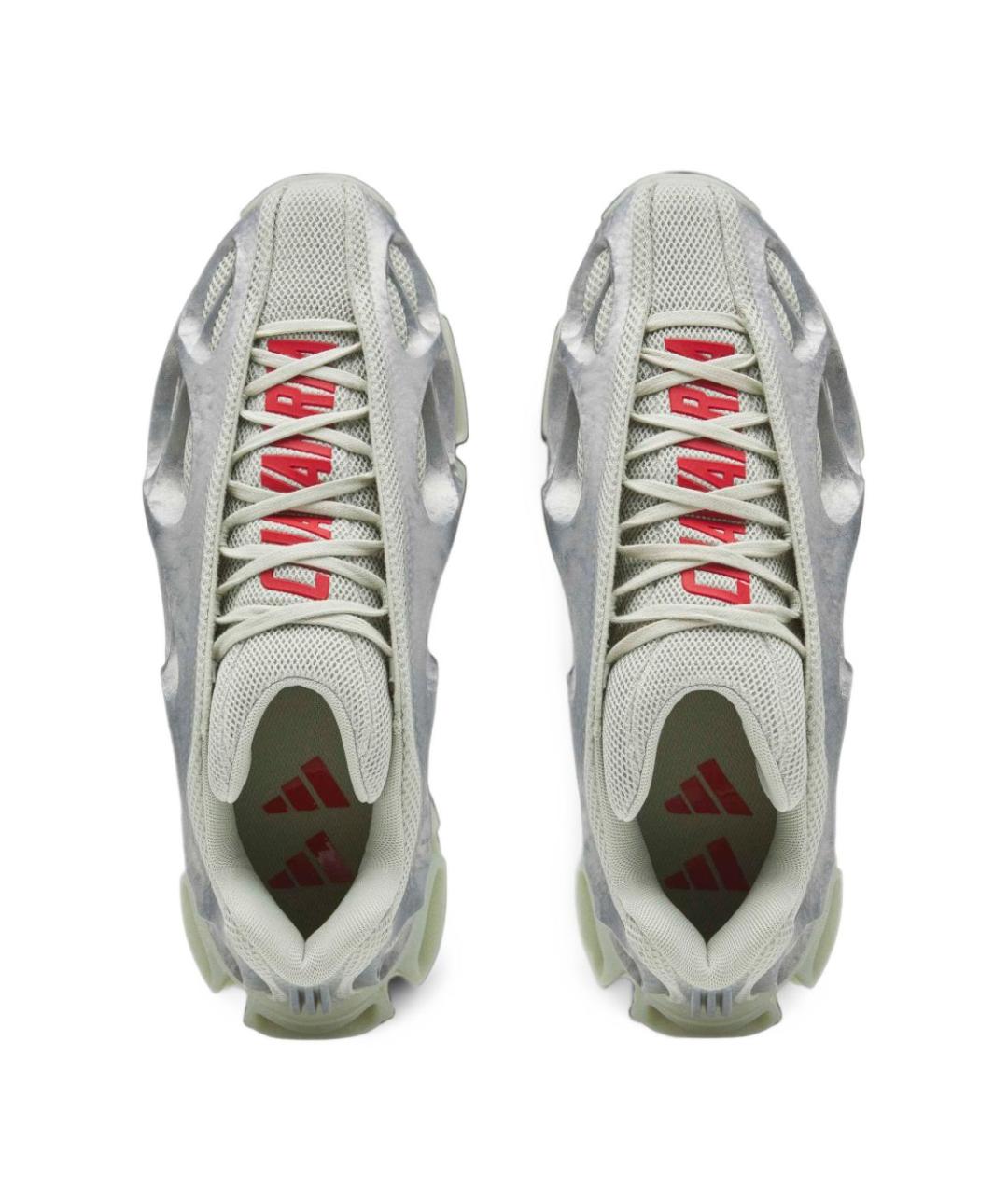 ADIDAS Серебряные синтетические низкие кроссовки / кеды, фото 5
