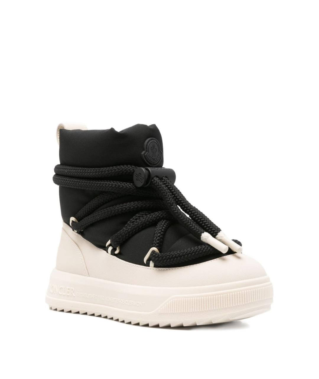 MONCLER Черные сапоги, фото 2
