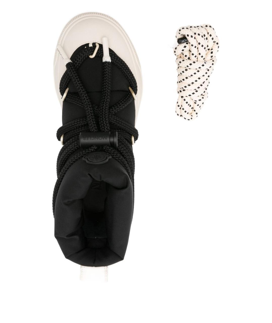 MONCLER Черные сапоги, фото 4