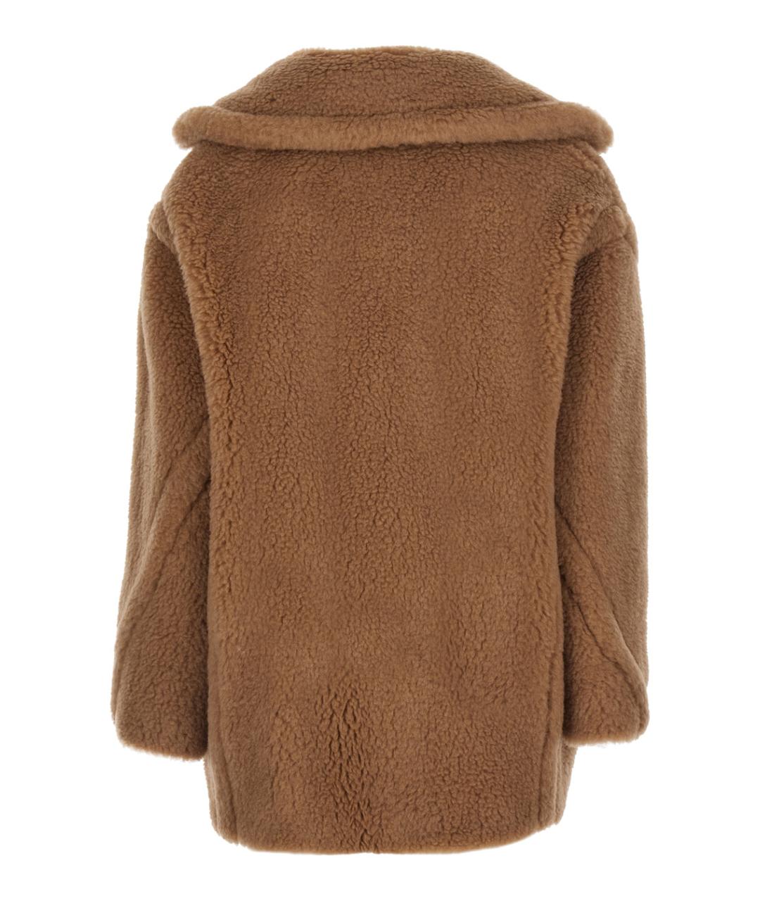 MAX MARA Бежевое шерстяное пальто, фото 2