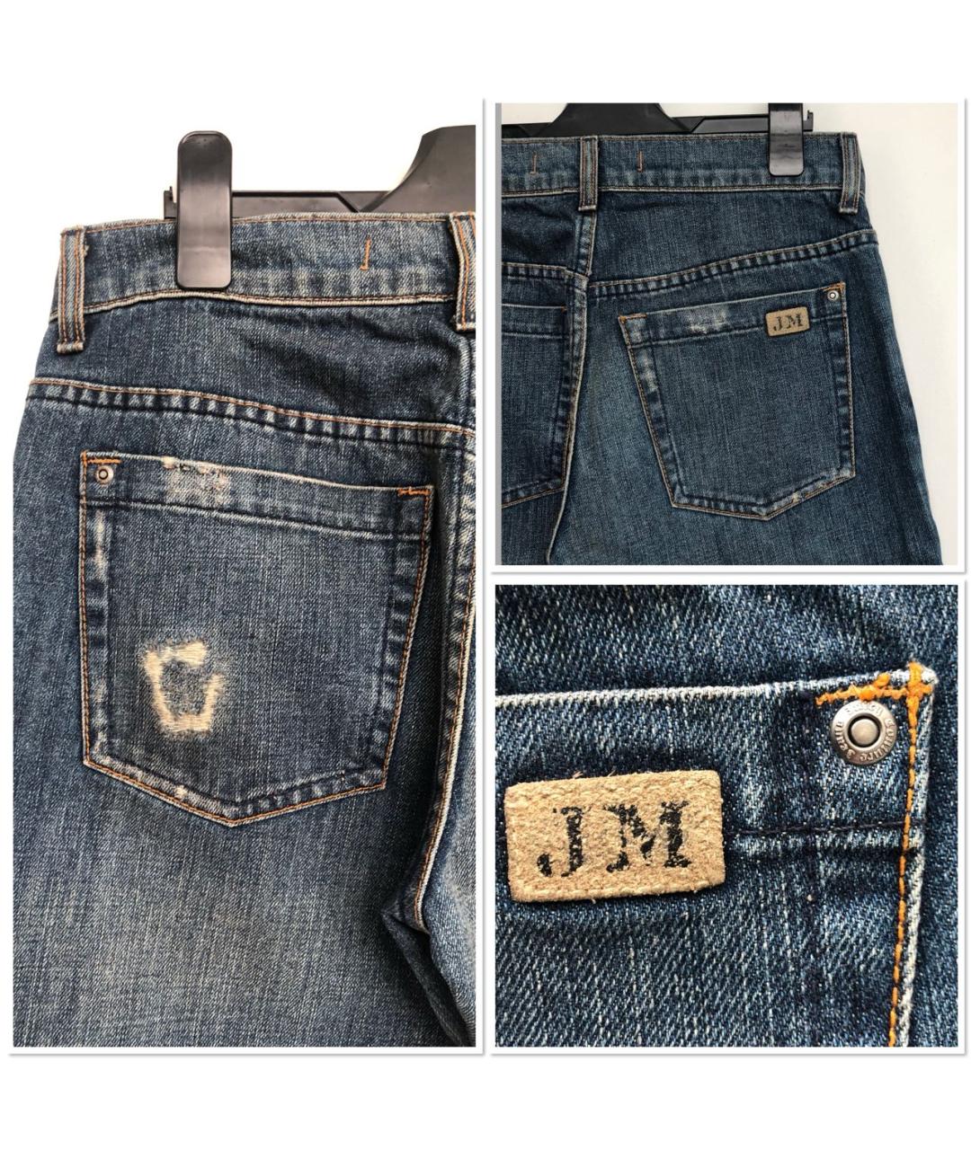 JUICY COUTURE Синие хлопковые джинсы, фото 7