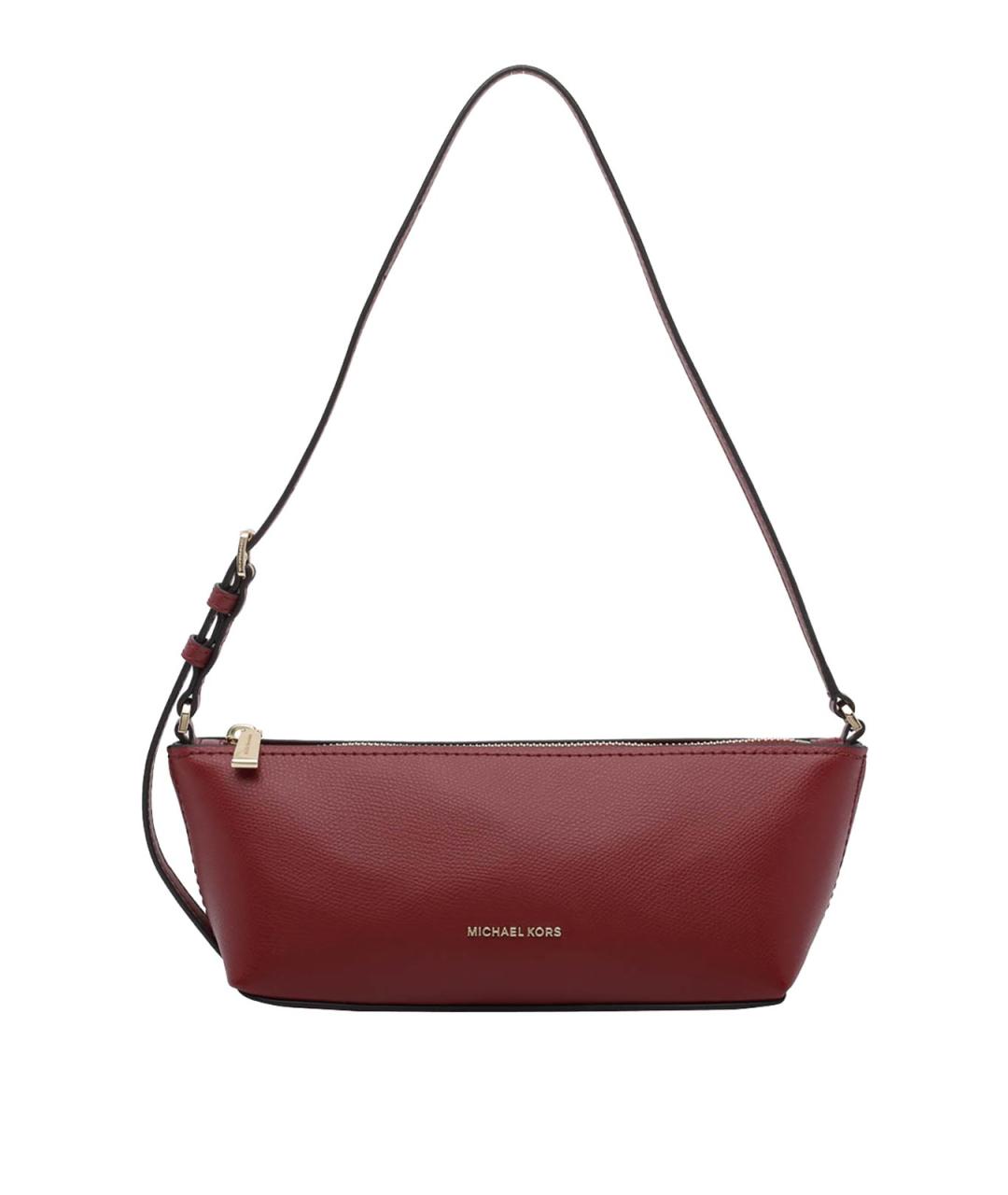 MICHAEL MICHAEL KORS Красная кожаная сумка через плечо, фото 1
