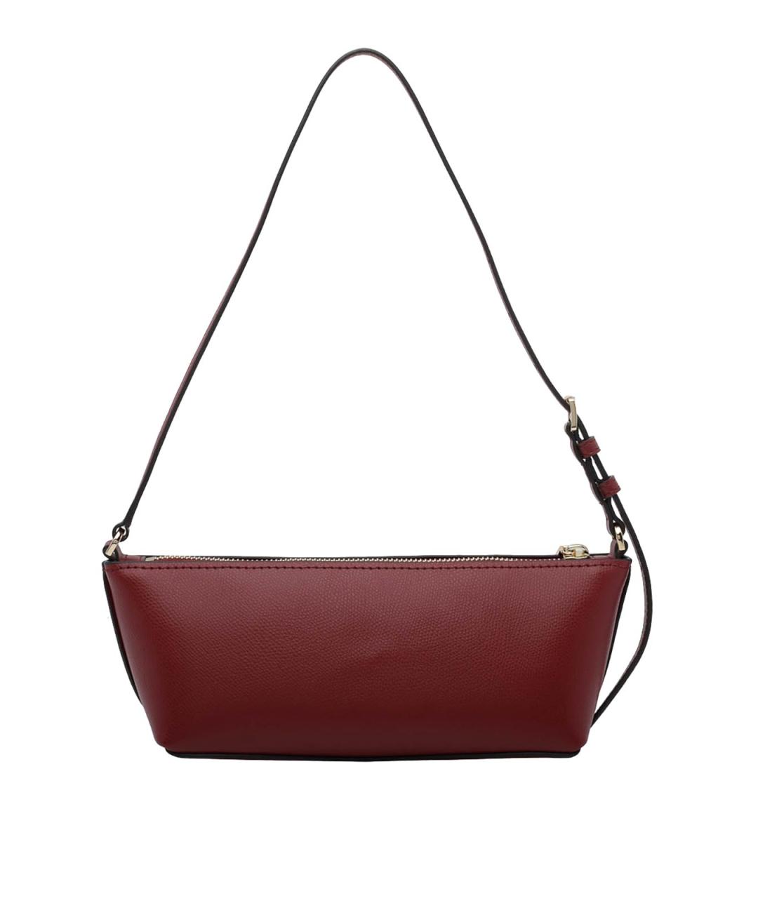 MICHAEL MICHAEL KORS Красная кожаная сумка через плечо, фото 3
