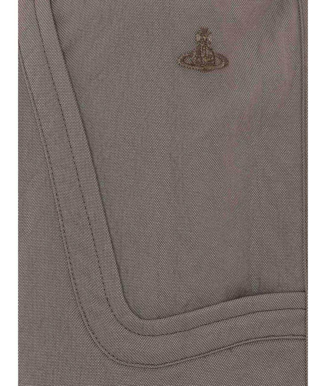VIVIENNE WESTWOOD Хлопковые повседневные брюки, фото 3