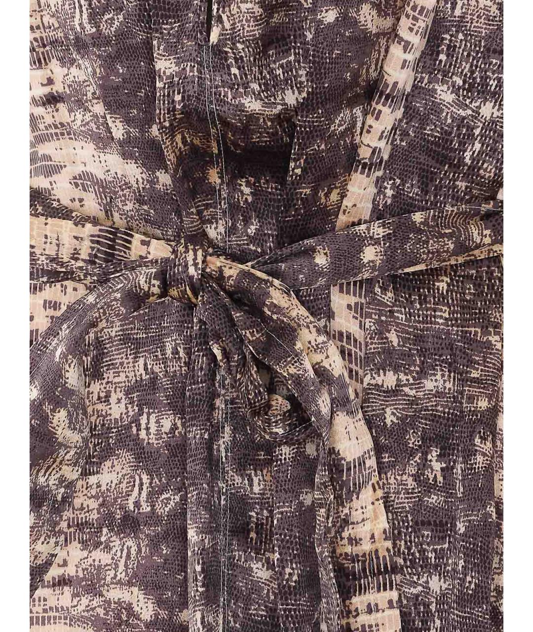 ISABEL MARANT Мульти шелковое повседневное платье, фото 3