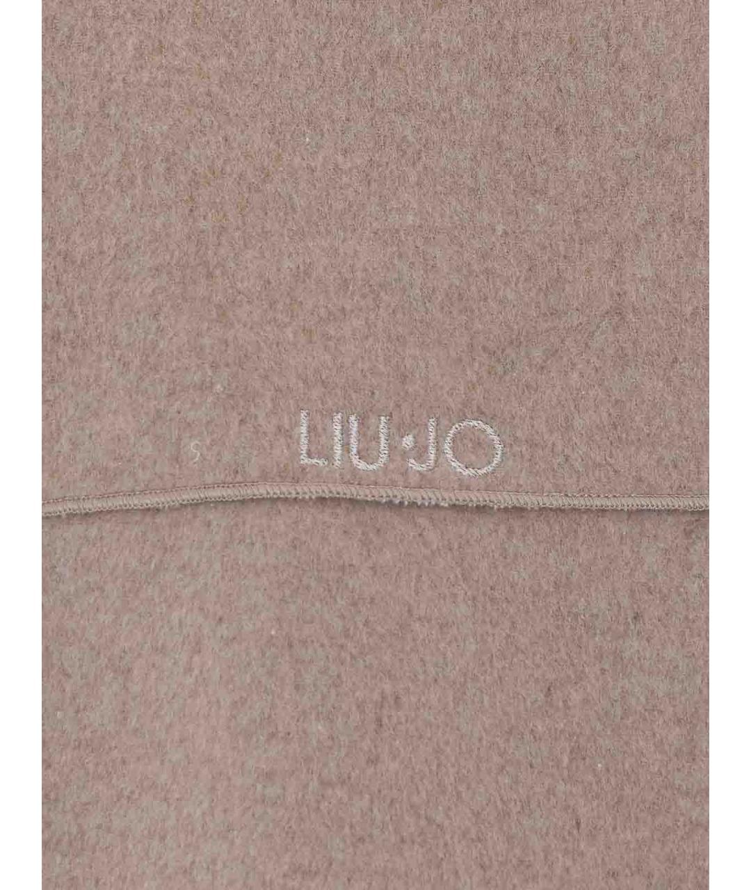 LIU JO Бежевая шерстяная куртка, фото 3