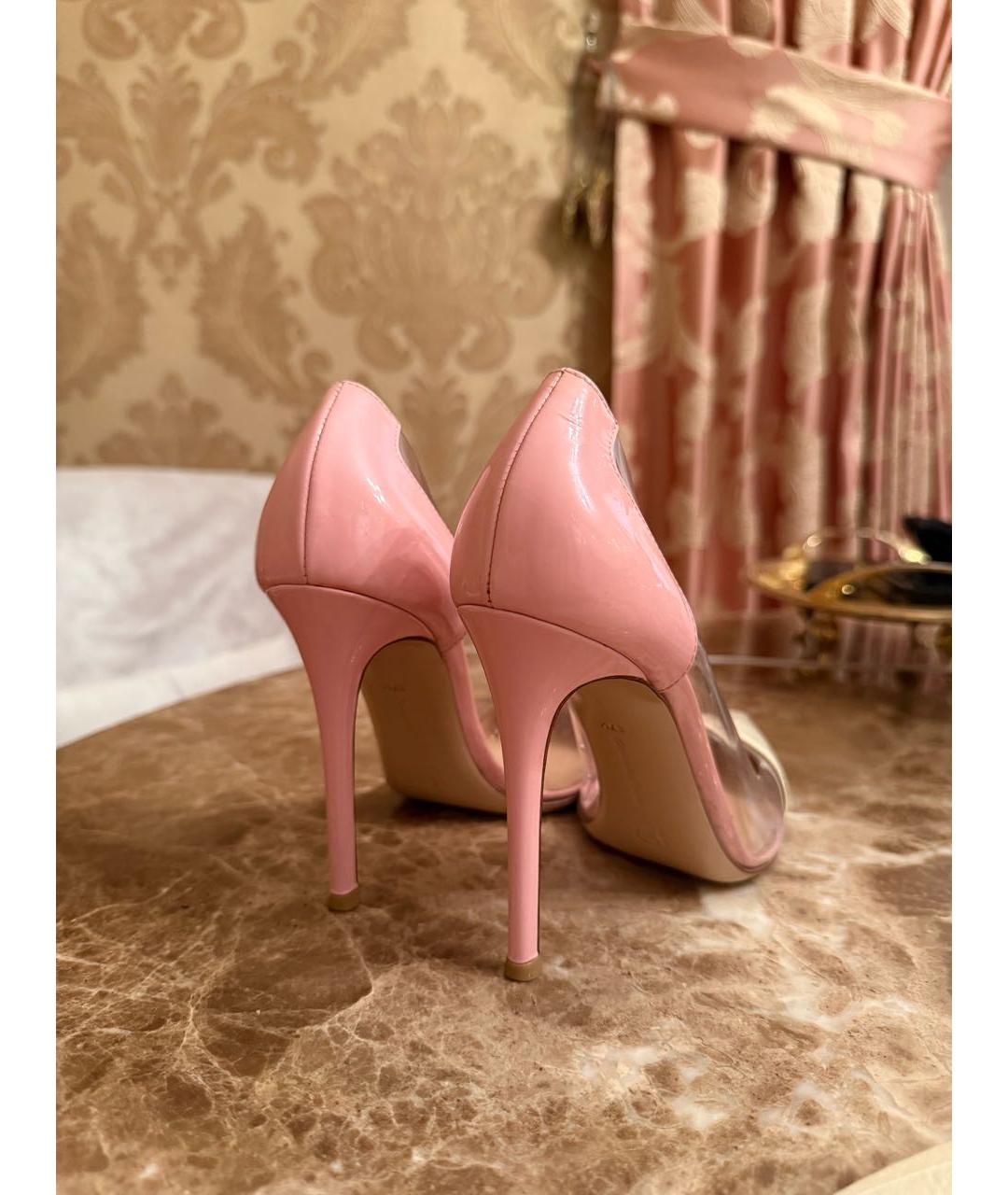 GIANVITO ROSSI Мульти туфли из лакированной кожи, фото 4