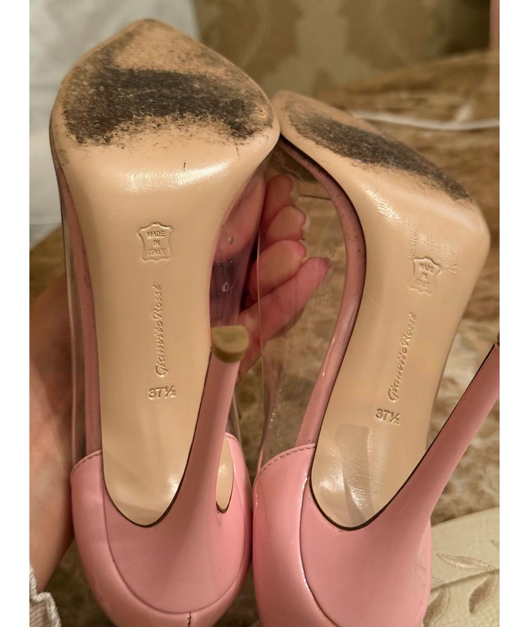 GIANVITO ROSSI Мульти туфли из лакированной кожи, фото 5