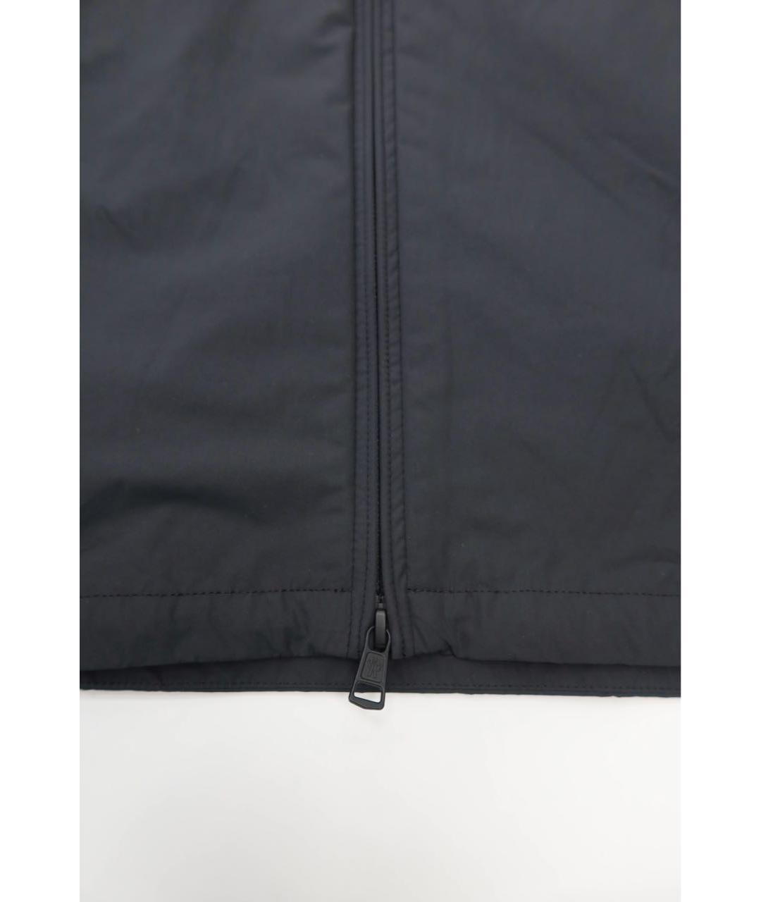 MONCLER Черная полиэстеровая куртка, фото 3