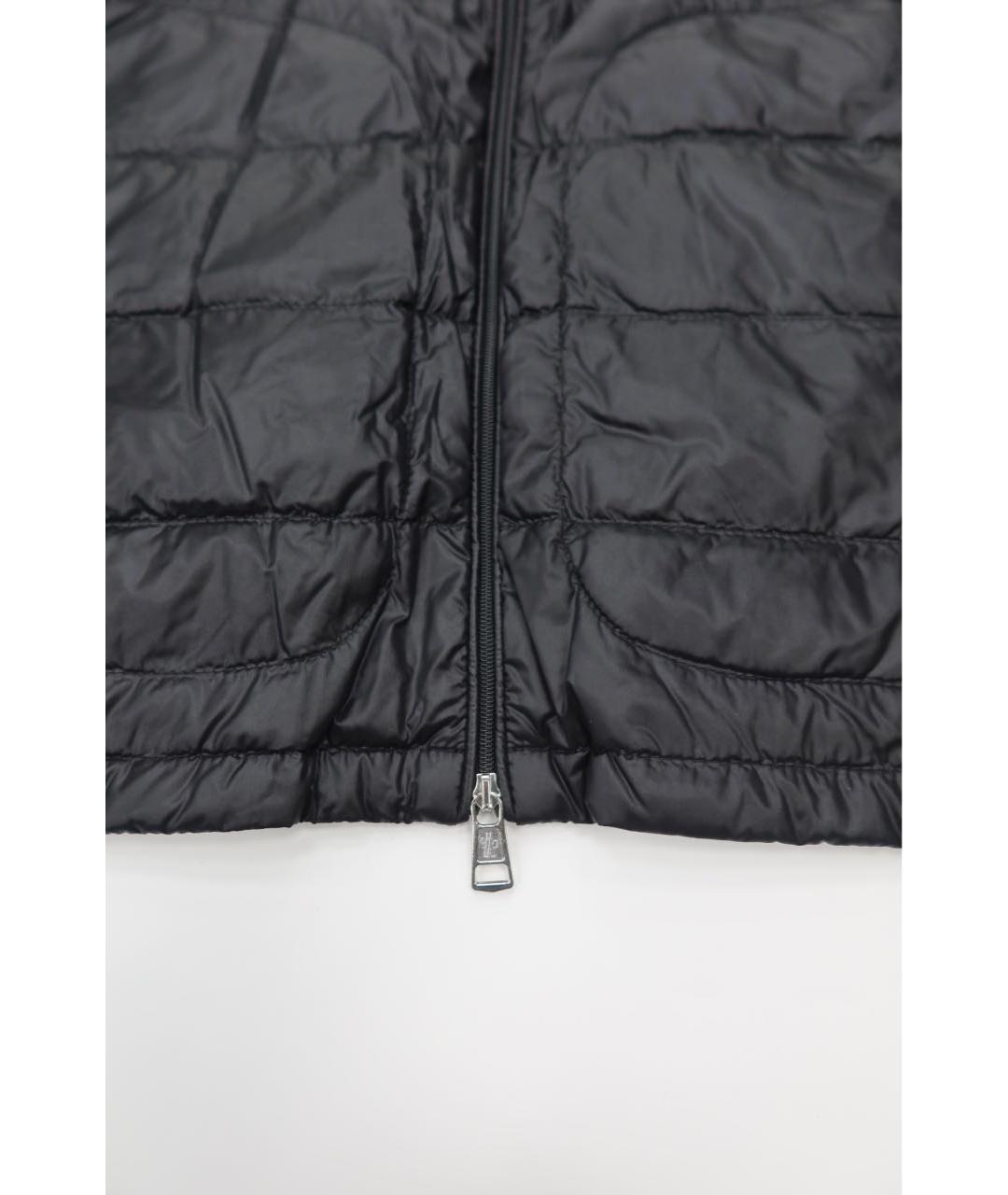 MONCLER Черная шерстяная куртка, фото 3