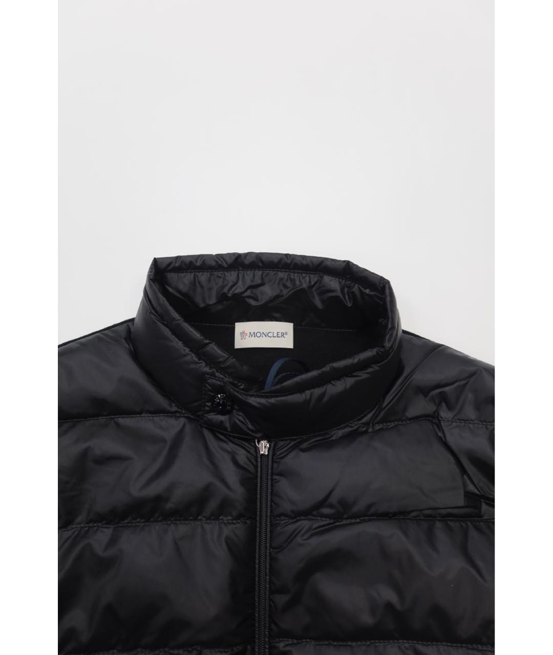 MONCLER Черная шерстяная куртка, фото 5