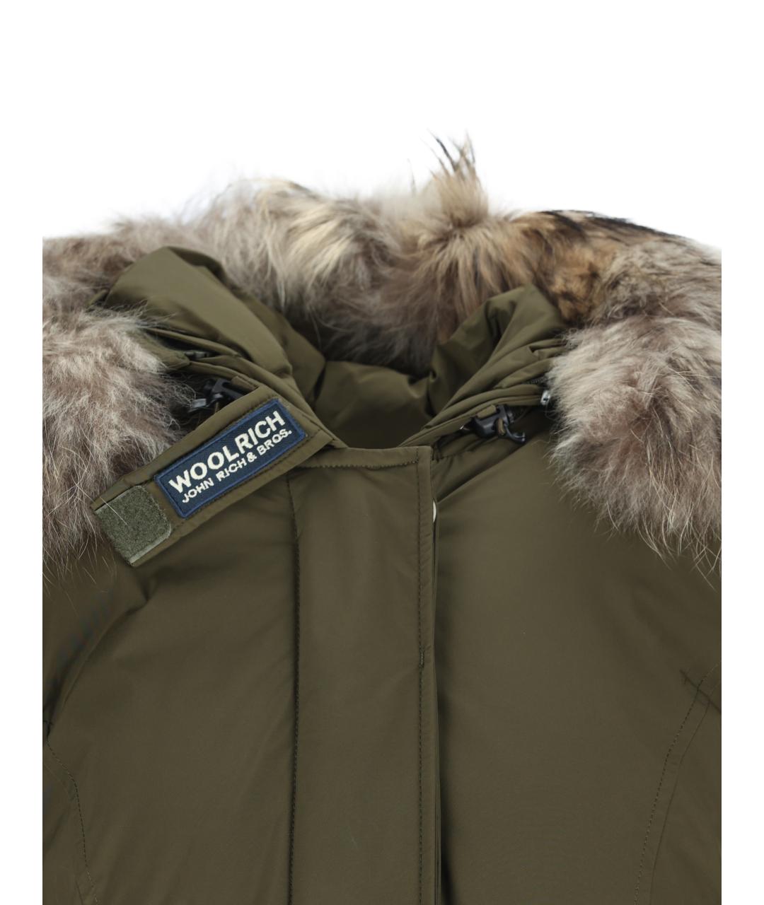 WOOLRICH Зеленый пуховик, фото 3