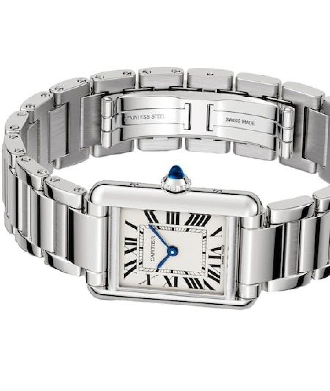 CARTIER Серебряные часы, фото 5