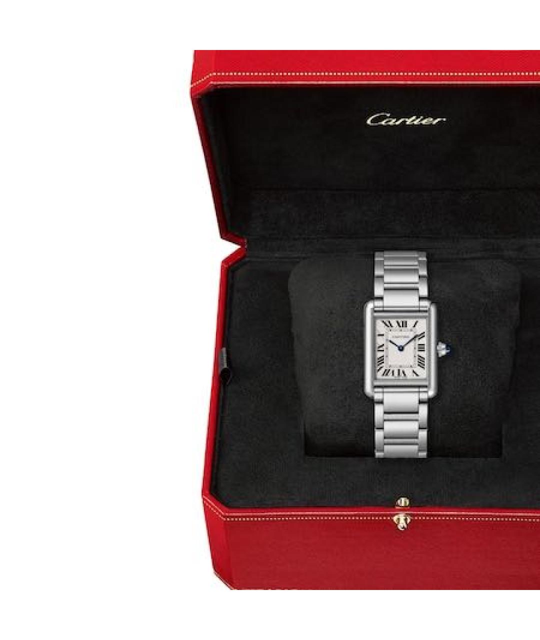CARTIER Серебряные часы, фото 2