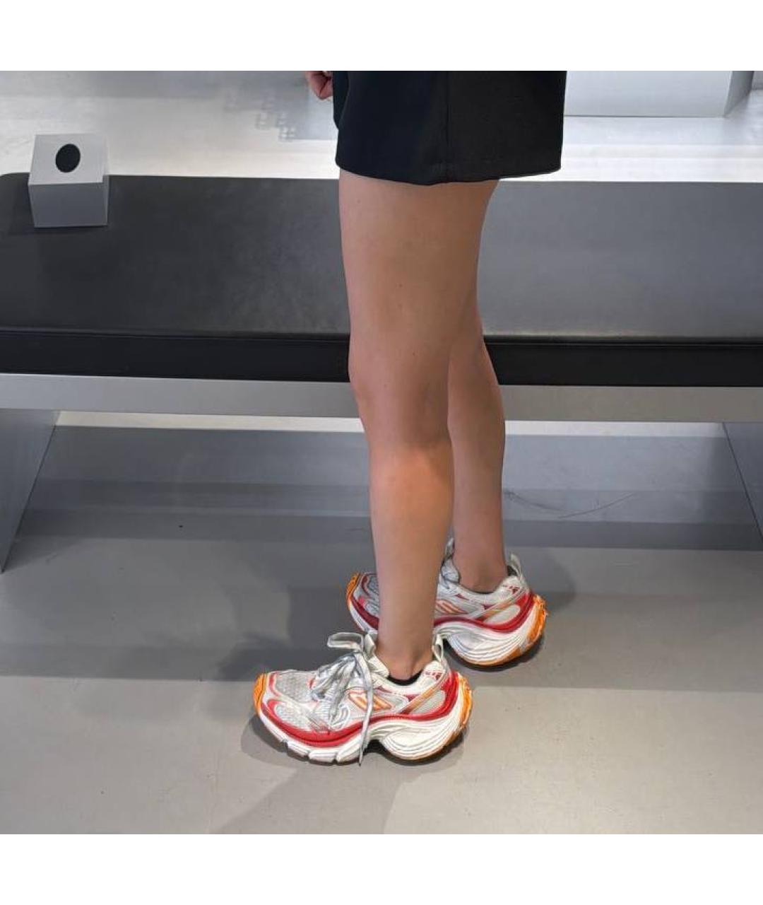BALENCIAGA Красные кроссовки, фото 5