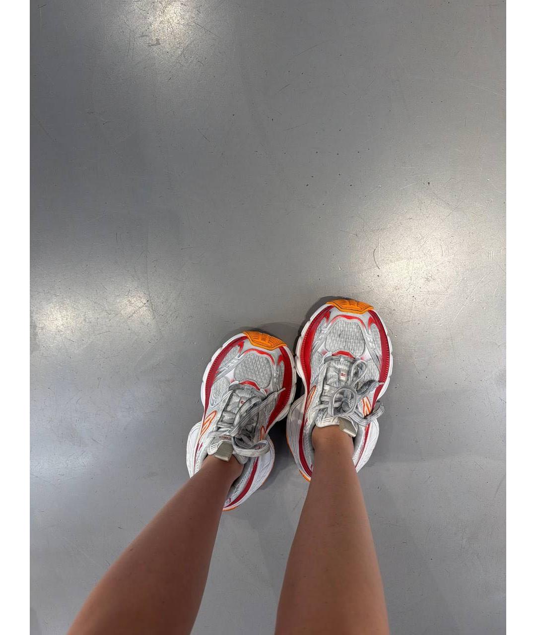 BALENCIAGA Красные кроссовки, фото 4